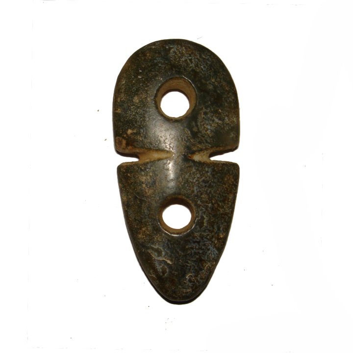 Neolithic Jade Double Bi Pei (1 of 3)
