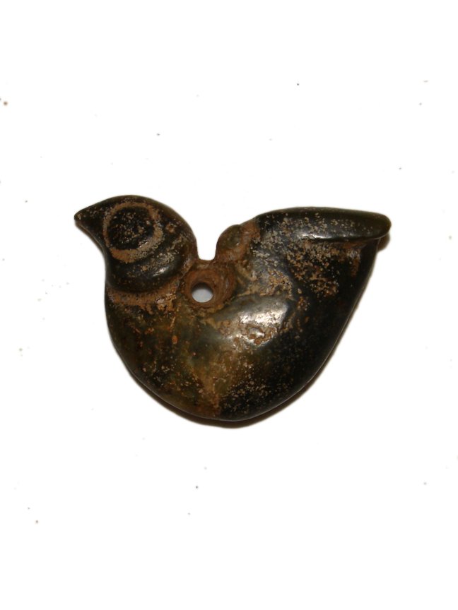 Rare Neolithic Jade Bird Cicada Totem Amulet (1 of 3)