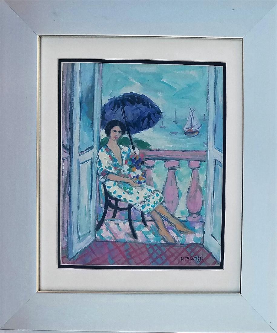 Henry Matisse gouache on paper (1 of 2)