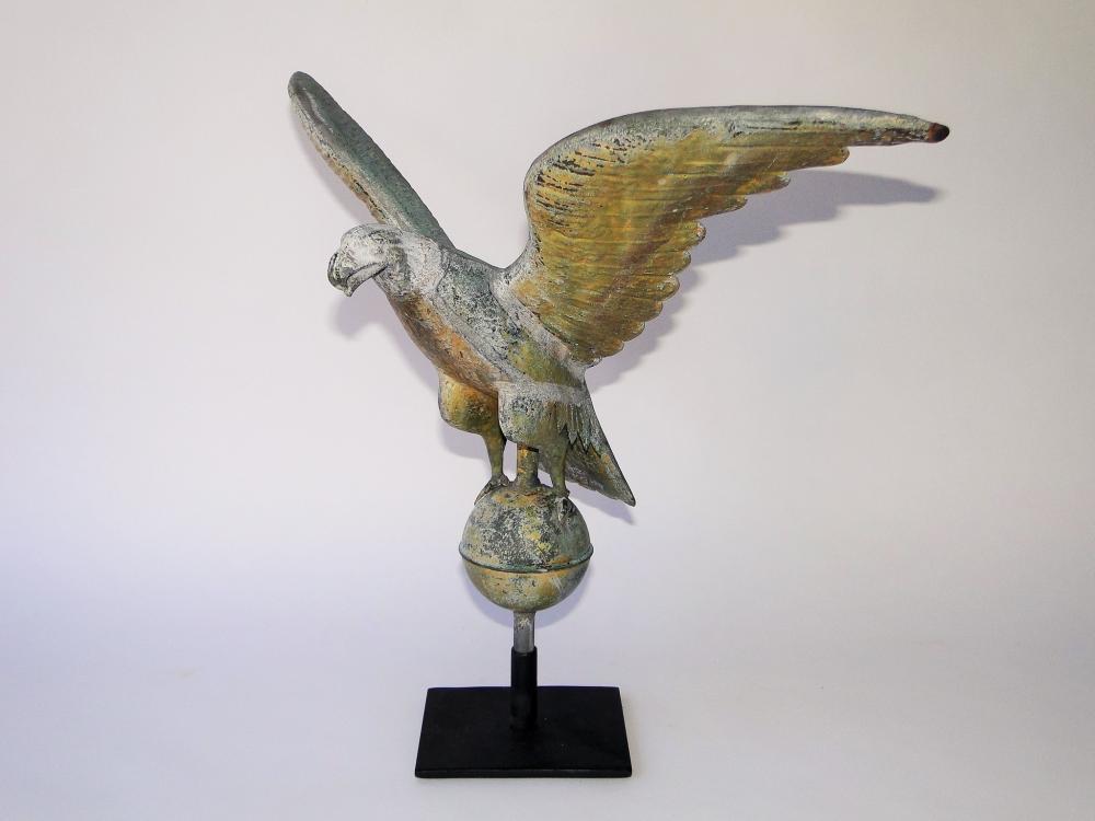 19TH C AMERICAN EAGLE WEATHERVANE (1 of 6)