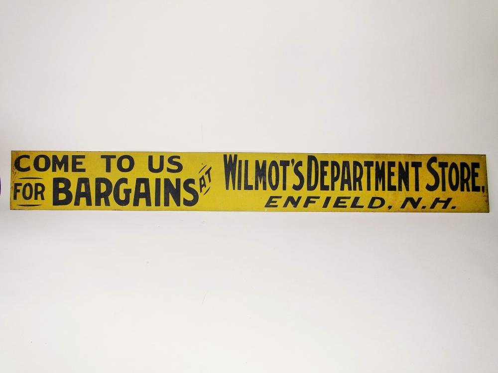 19TH C TIN TRADE SIGN (1 of 1)