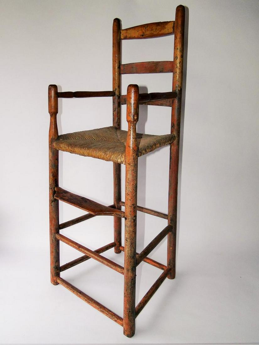 19TH C CHILD'S HIGH CHAIR (1 of 5)