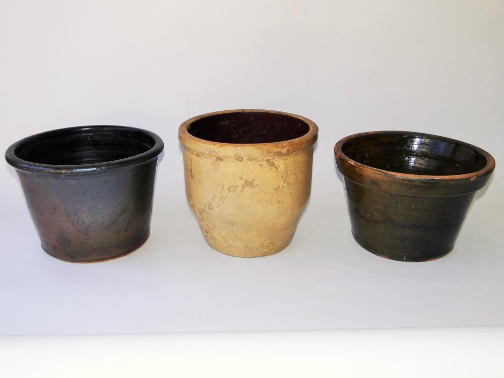 THREE 19TH C STONEWARE ITEMS (1 of 3)