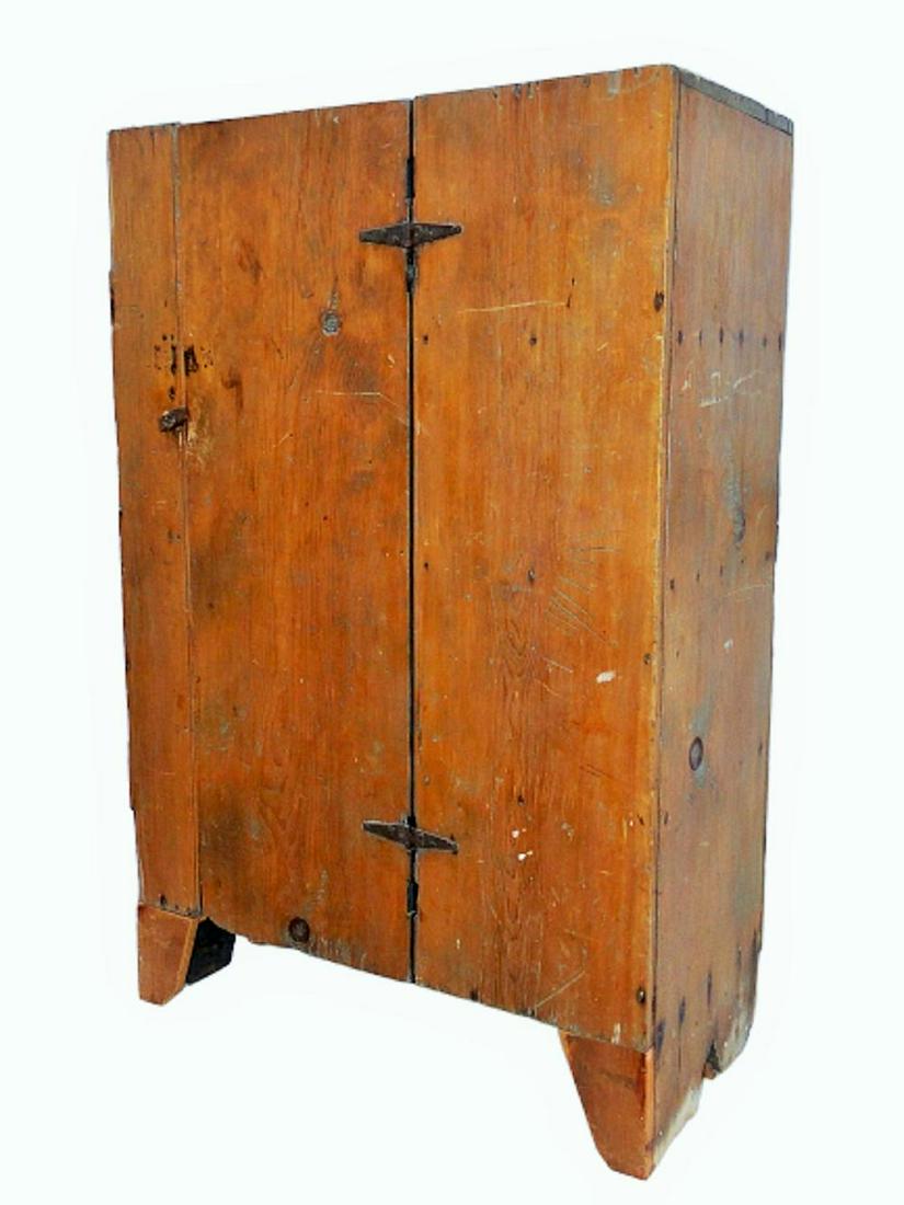 19TH C ONE DOOR CUPBOARD (1 of 5)