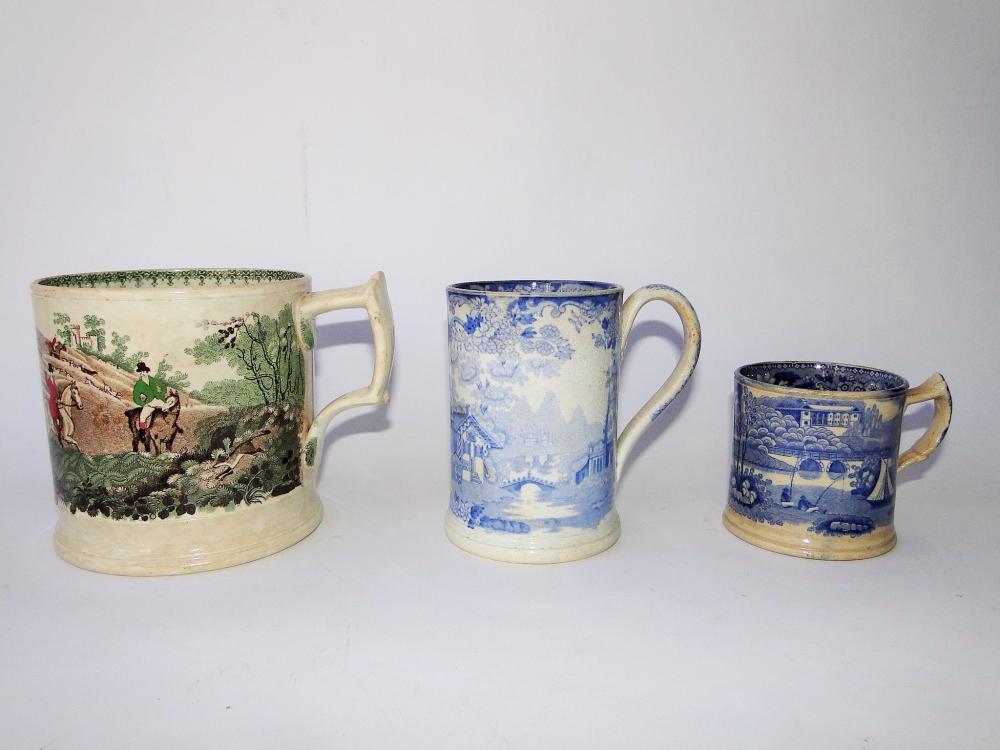 GROUPING STAFFORDSHIRE MUG, CUPS (1 of 5)