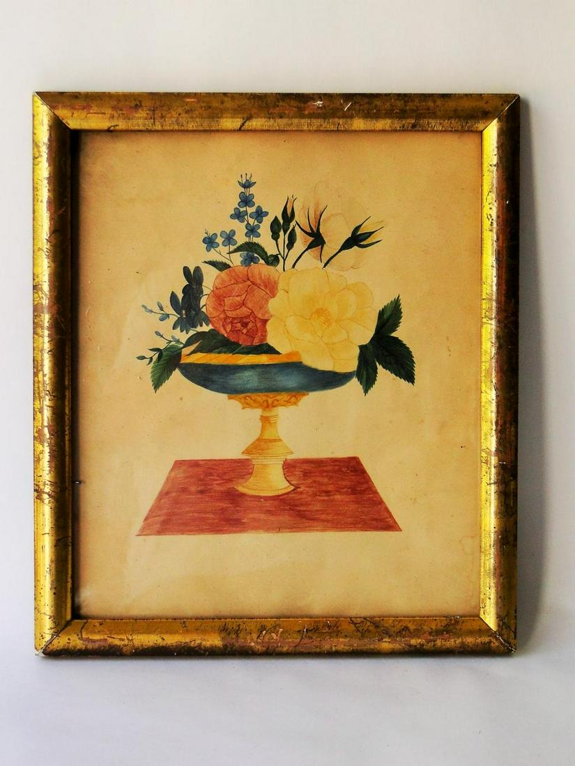 WATERCOLOR THEOREM GOLD GILT FRAME (1 of 3)