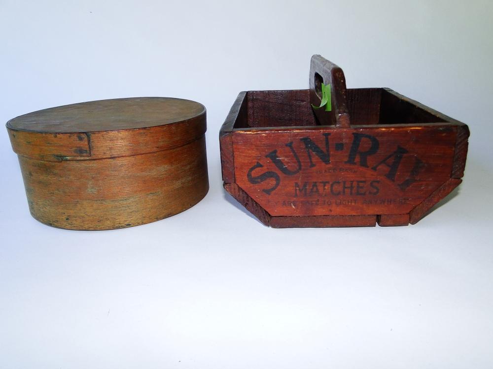 19TH C PANTRY BOX, CUTLERY BOX (1 of 5)