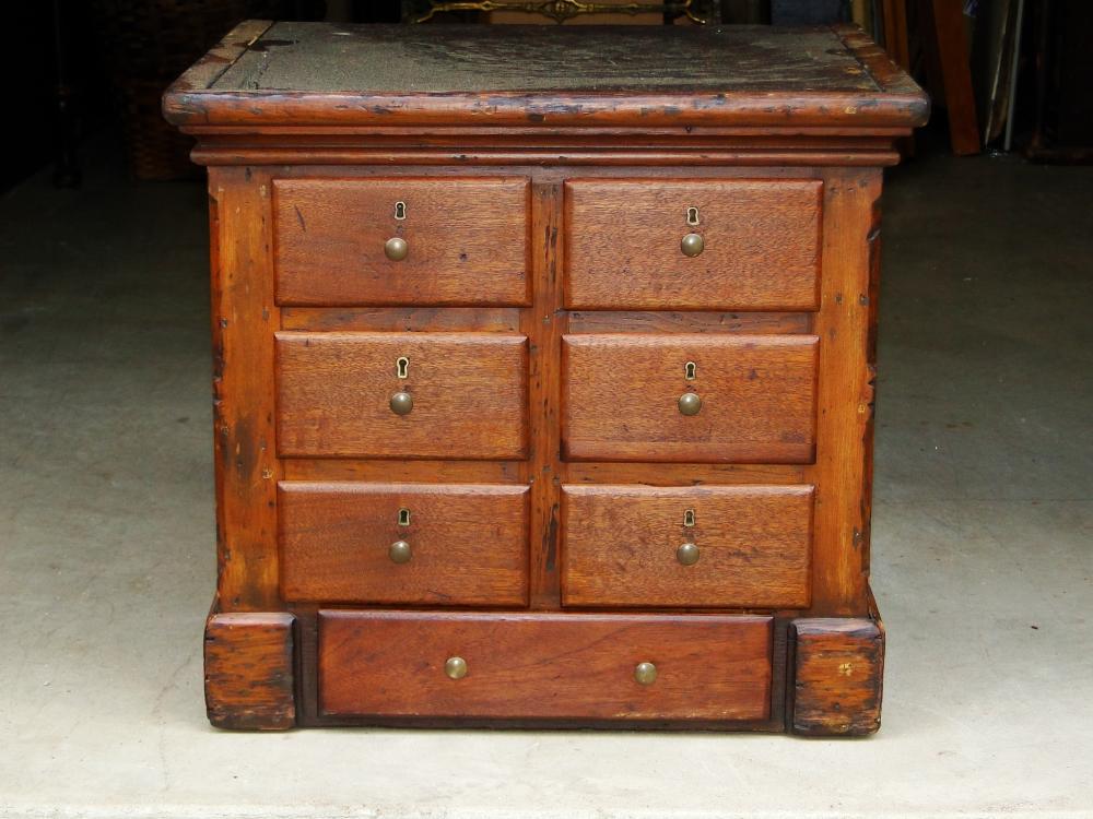 19TH C MULTI DRAWER SPICE CHEST (1 of 6)