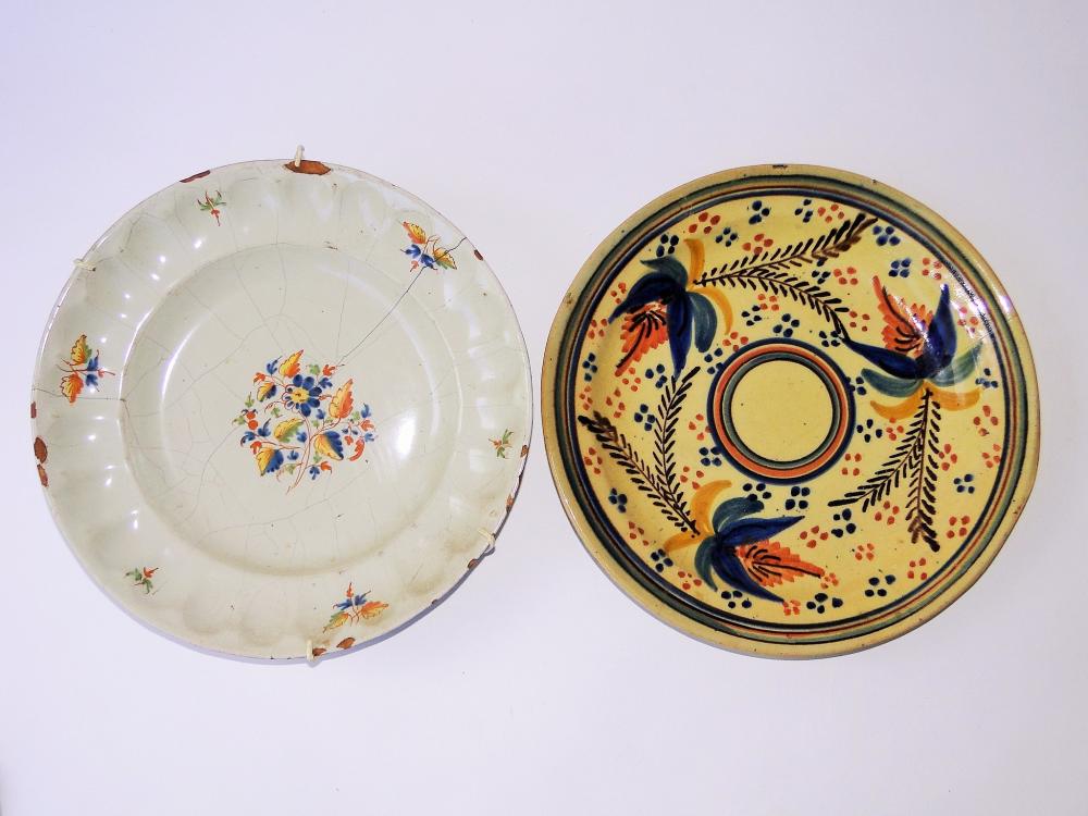 TWO EARLY DELFT CHARGERS (1 of 4)