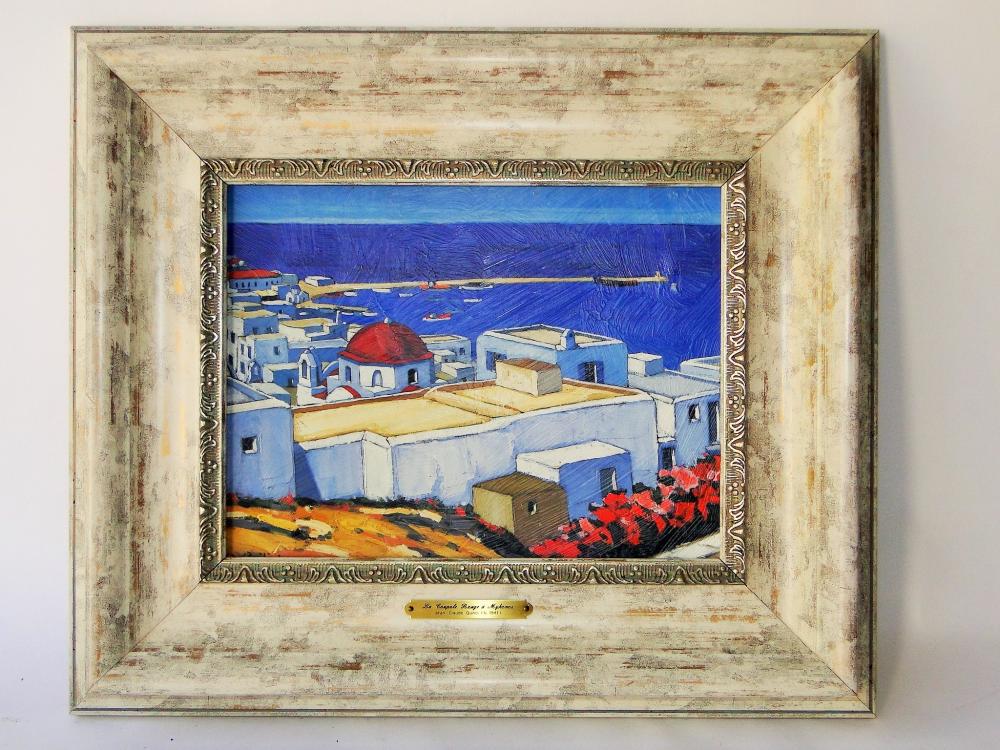 O/B PAINTING SIGNED JEAN CLAUDE QUILICI (1 of 4)