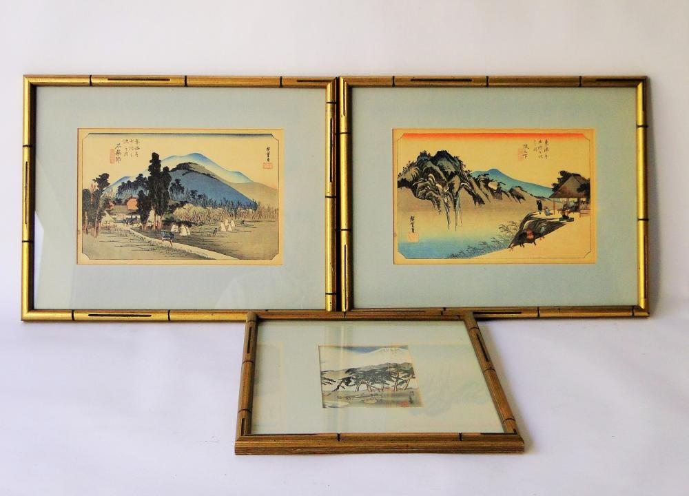 THREE ASIAN PRINTS (1 of 4)