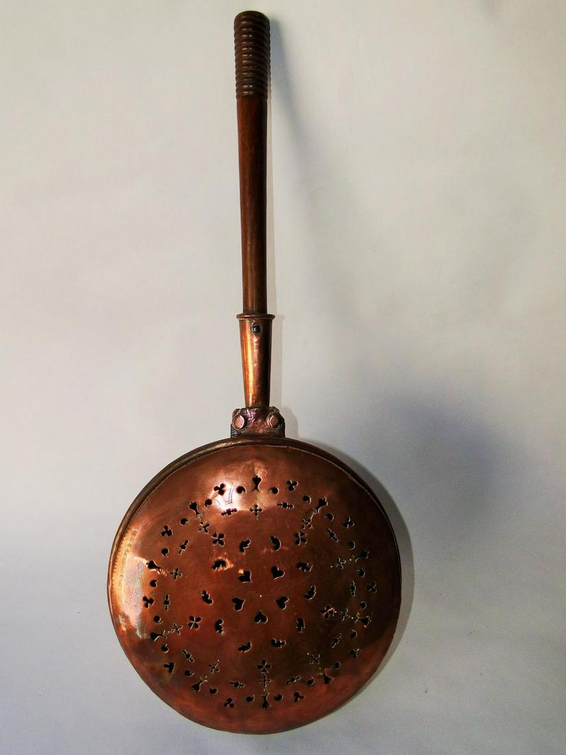 EARLY COPPER CHESTNUT ROASTER (1 of 3)