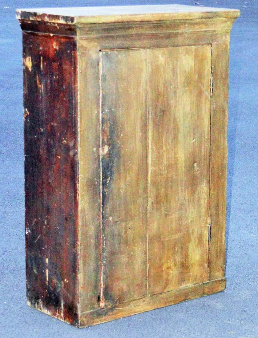 PRIMITIVE ONE DOOR WALL CUPBOARD (1 of 5)