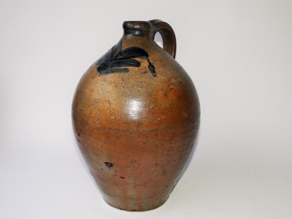 EARLY OVOID STONEWARE JUG (1 of 4)