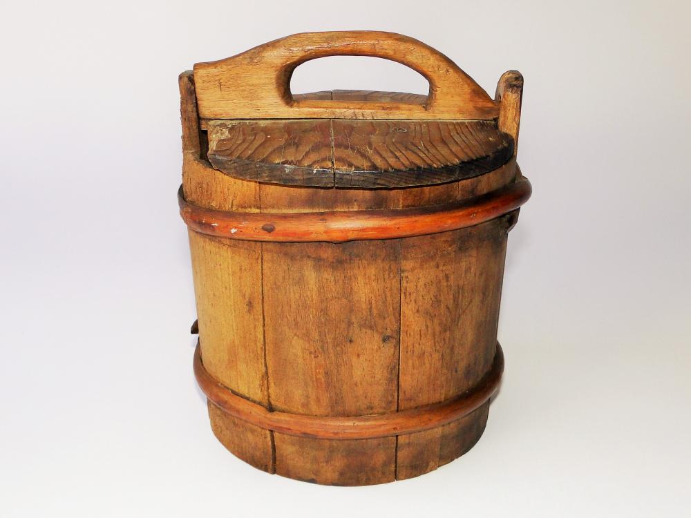 19TH C FIRKIN (1 of 2)