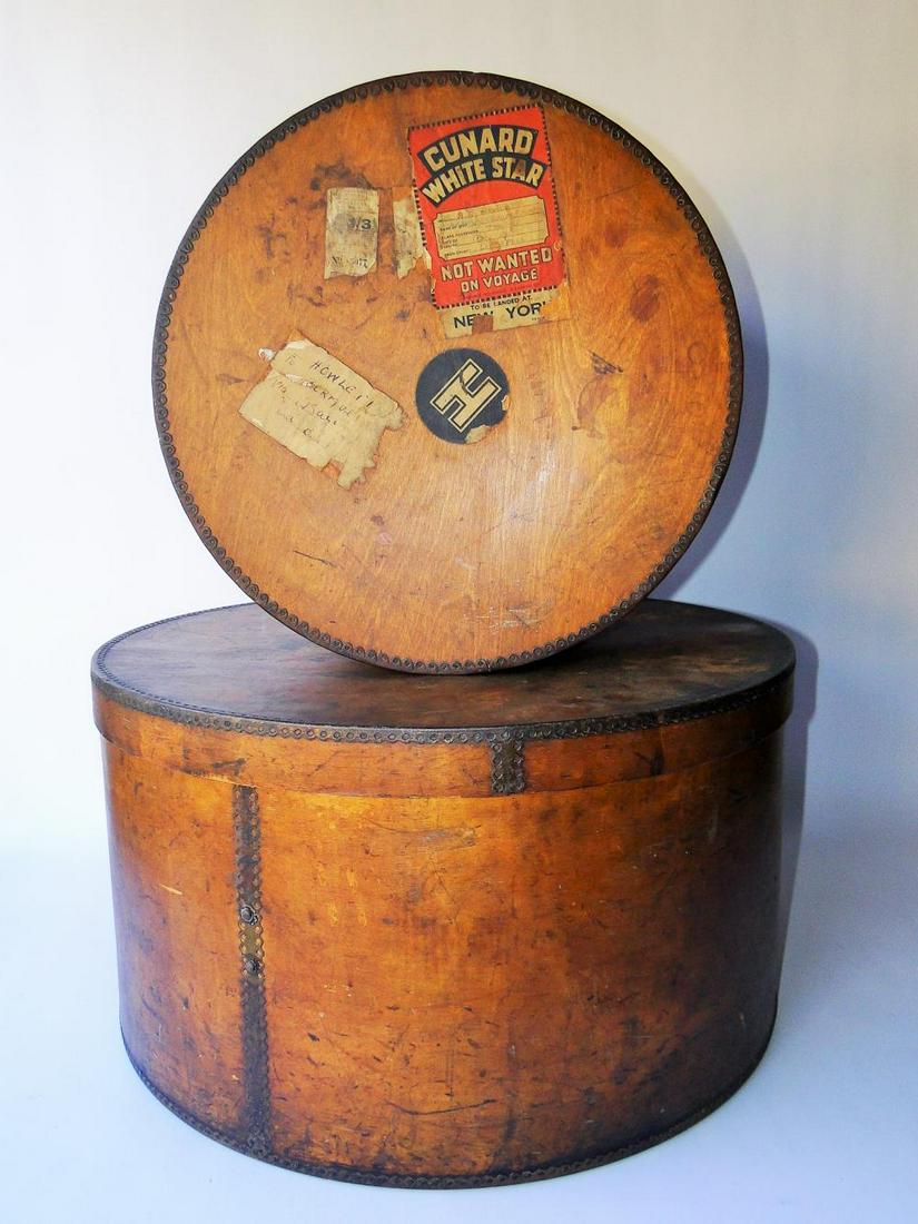 TWO CUNARD LINES SHIP BOXES (1 of 3)