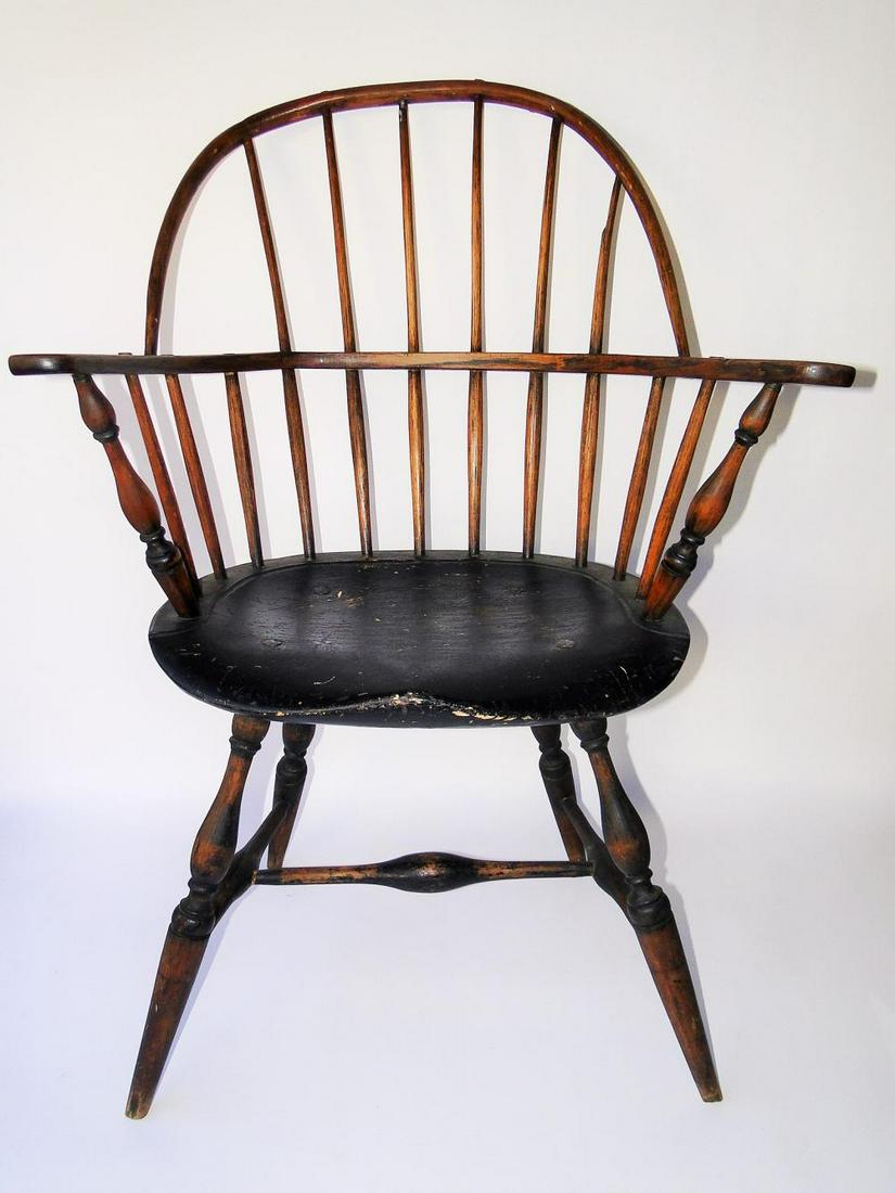 EARLY BOWBACK WINDSOR ARMCHAIR (1 of 1)