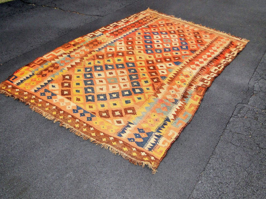 NICE EARLY KILIM ORIENTAL RUG (1 of 3)