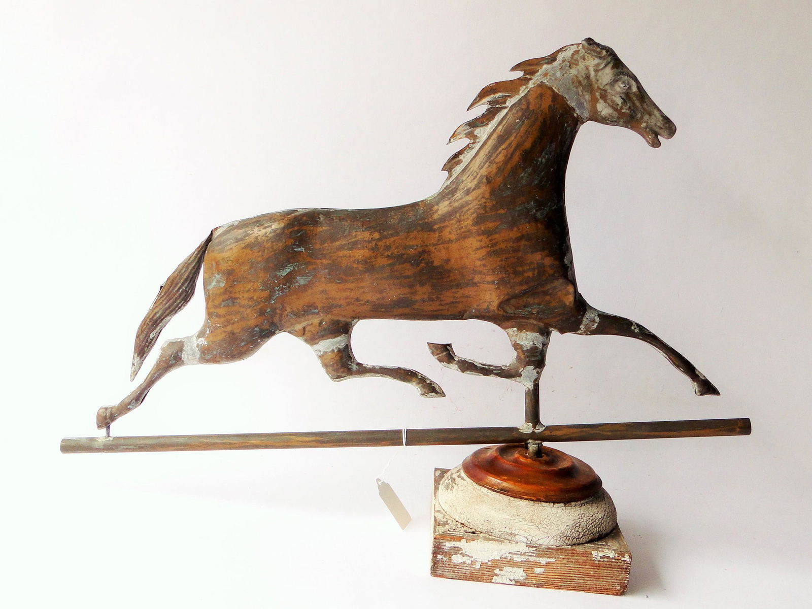 19TH C RUNNING HORSE WEATHERVANE (1 of 5)