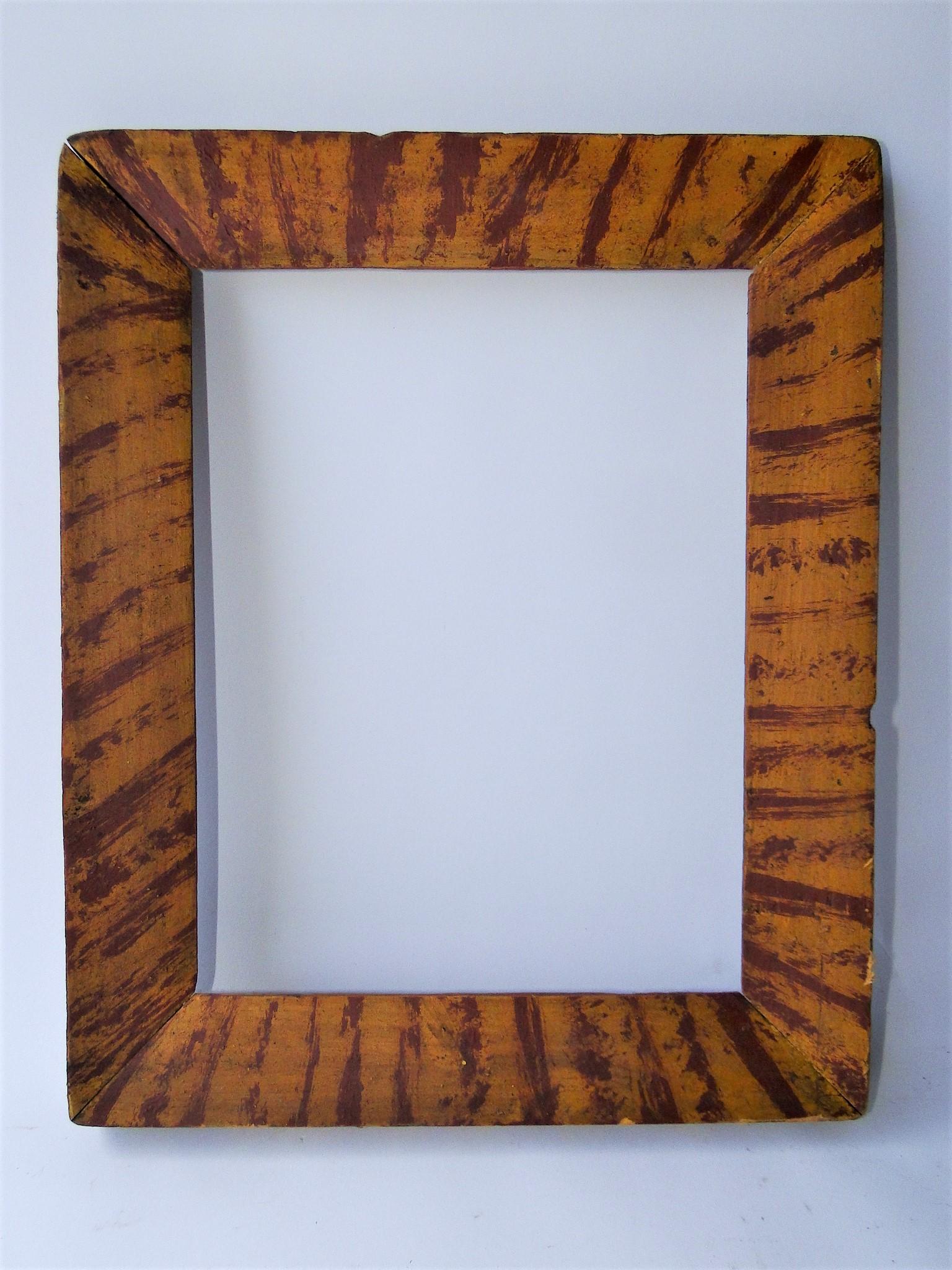 EARLY PRIMITIVE DECORATED FRAME (1 of 6)