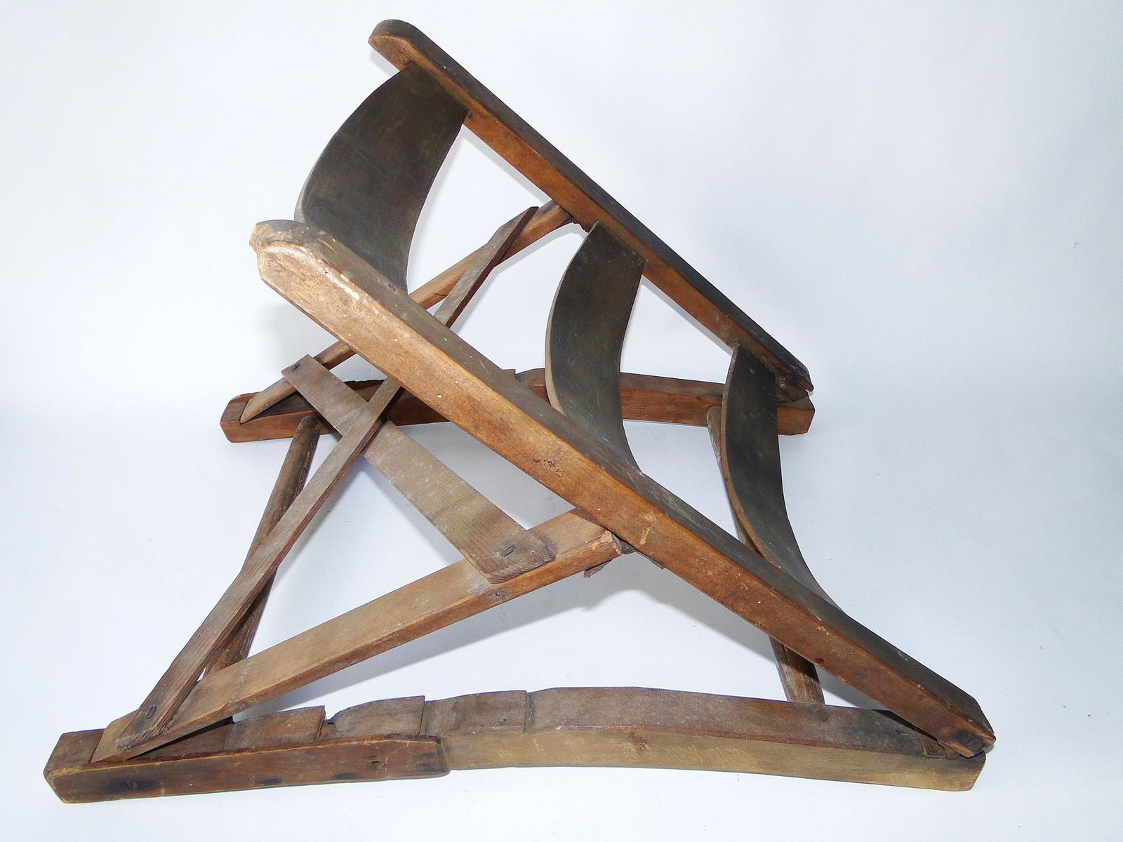 RARE EARLY FOLDING BED REST (1 of 2)