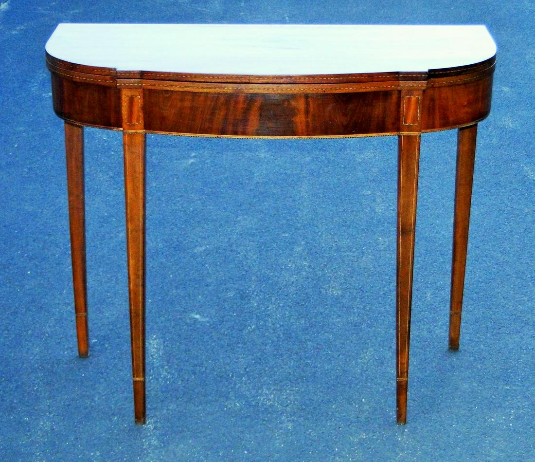 C. 1790 PERIOD GAME TABLE (1 of 6)
