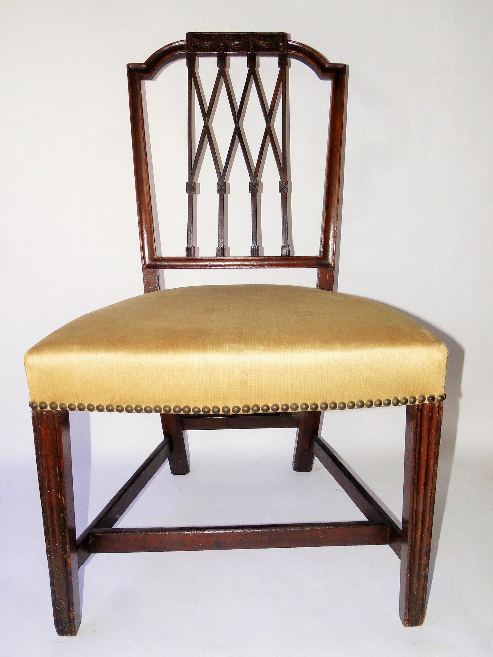 18TH C NEW YORK CHIPPENDALE SIDE CHAIR (1 of 4)