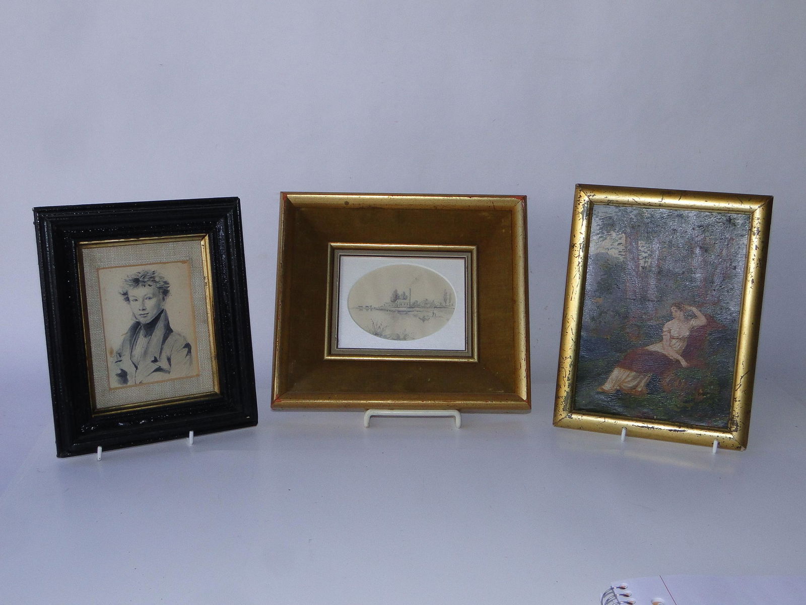 THREE MISC. FRAMED ITEMS (1 of 5)