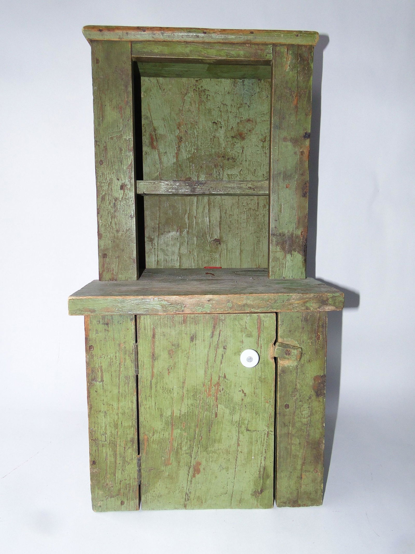 CHILDS DIMINUTIVE STEPBACK CUPBOARD (1 of 3)