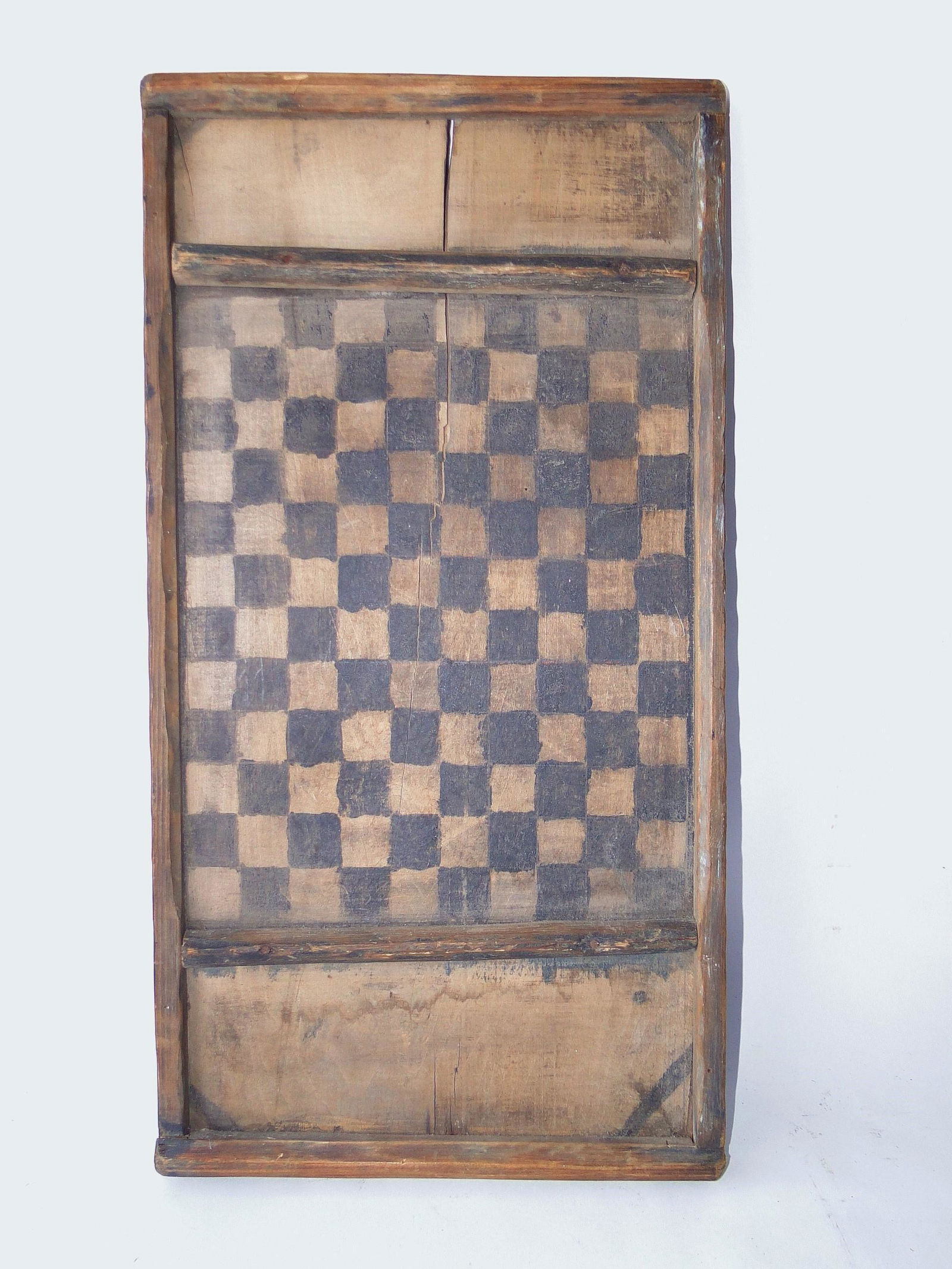 19TH C PRIMITIVE GAMEBOARD (1 of 2)