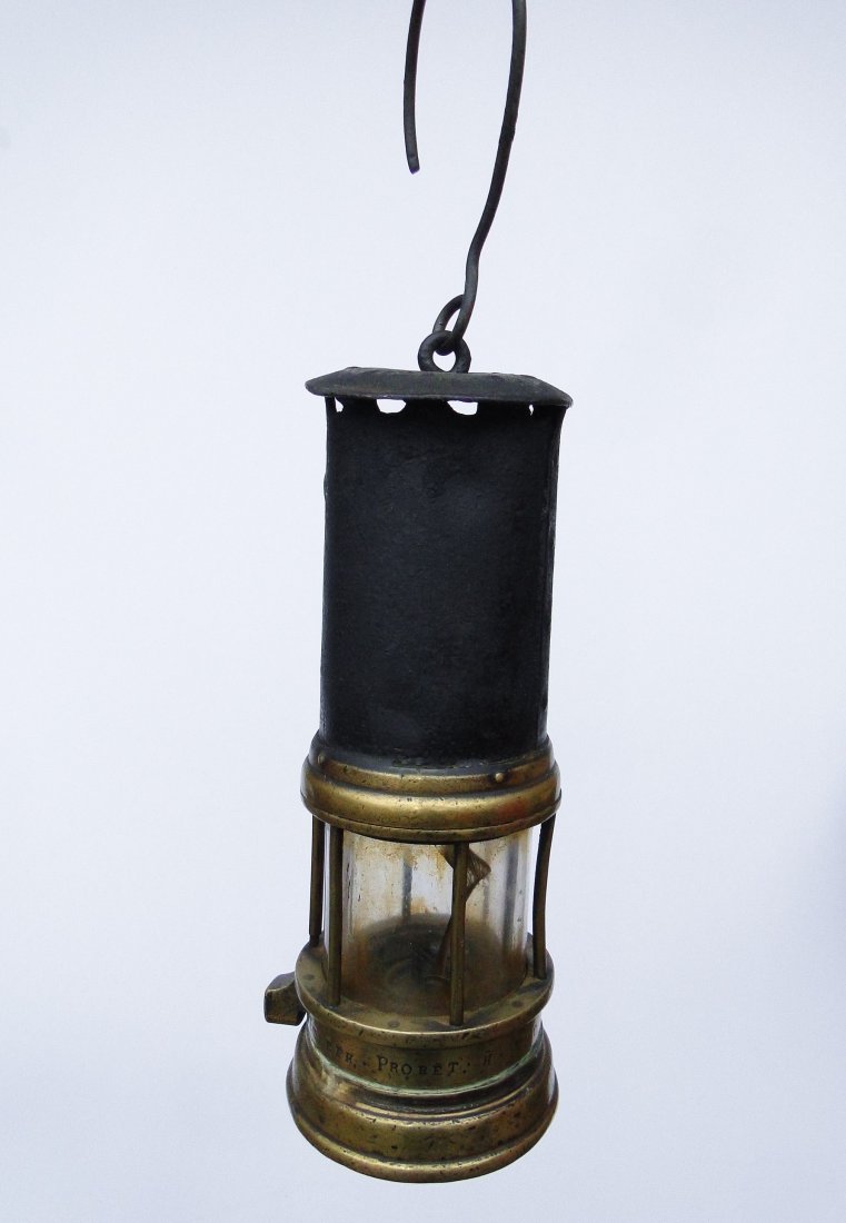 PRIMITIVE COAL MINERS LANTERN (1 of 3)