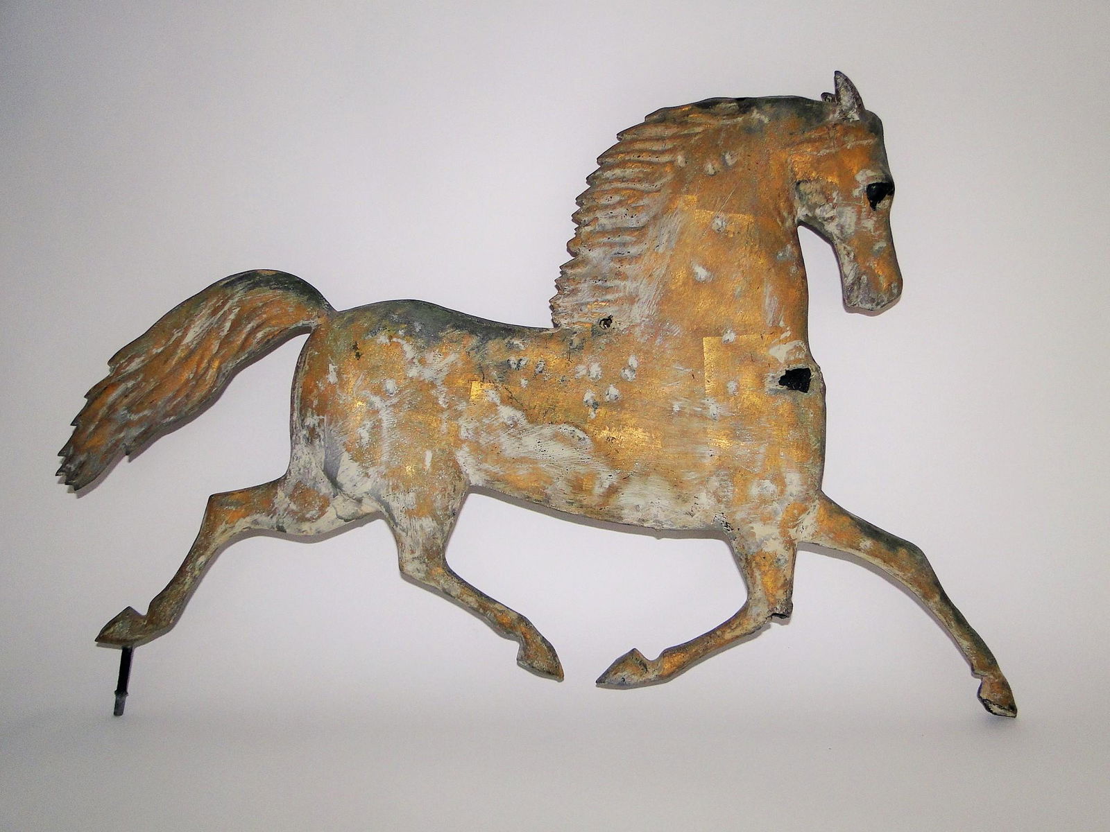 19TH C PRANCING HORSE WEATHERVANE (1 of 3)