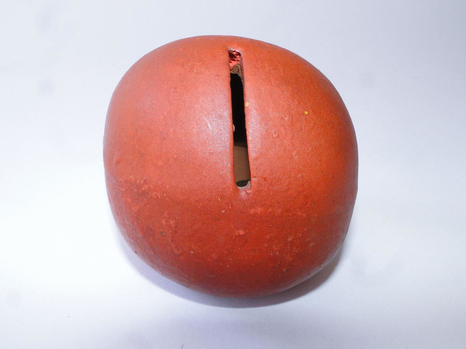 REDWARE APPLE COIN BANK (1 of 5)
