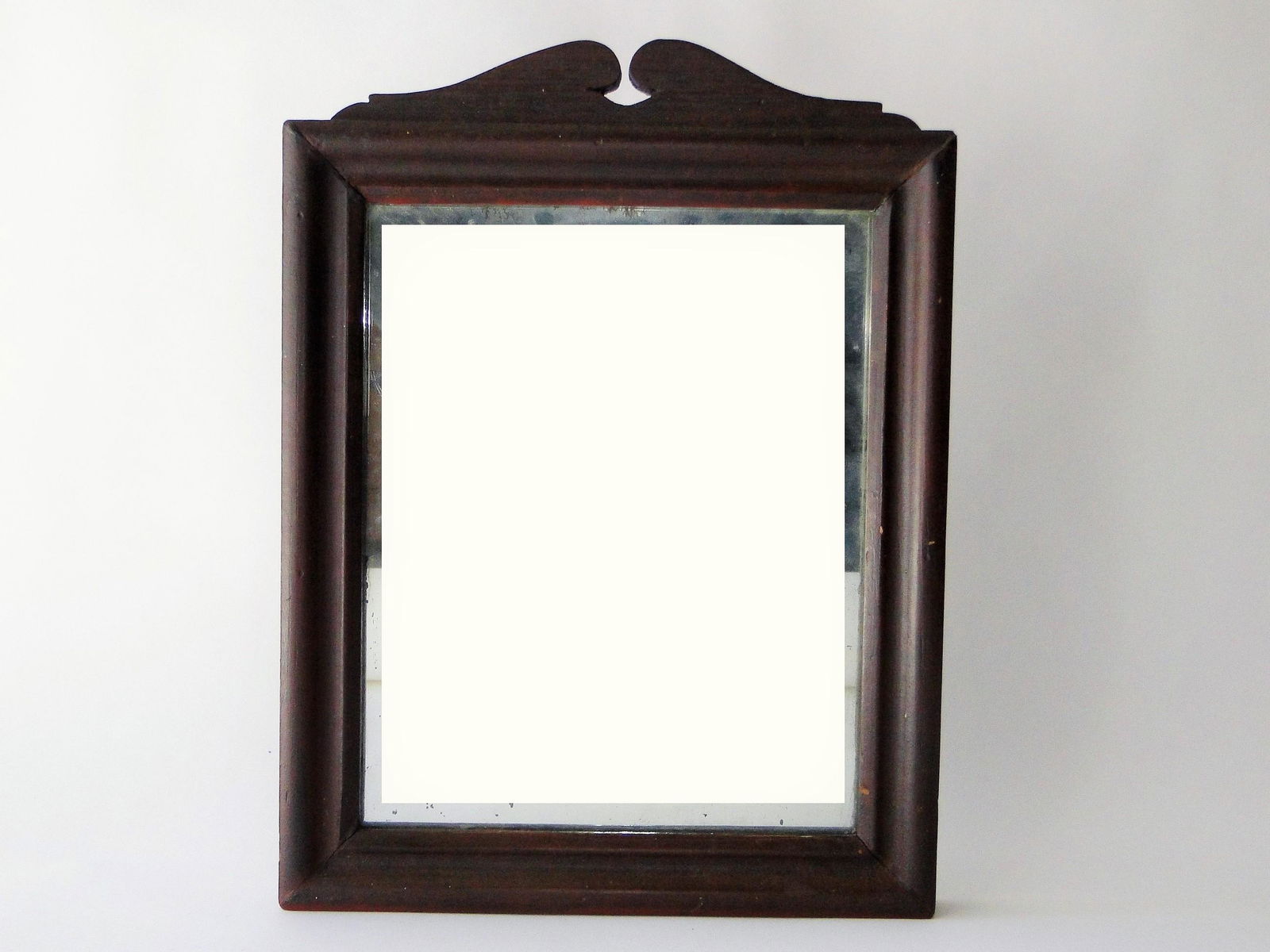 19TH C PAINTED LOOKING GLASS (1 of 4)