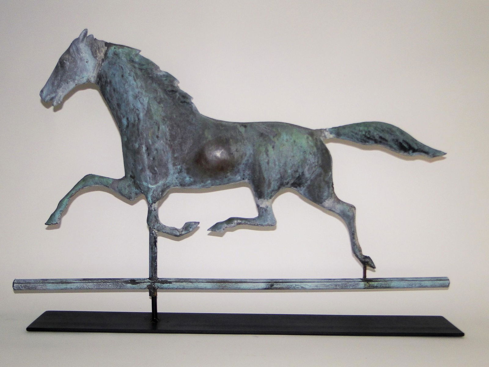 19TH C RUNNING HORSE WEATHERVANE (1 of 4)