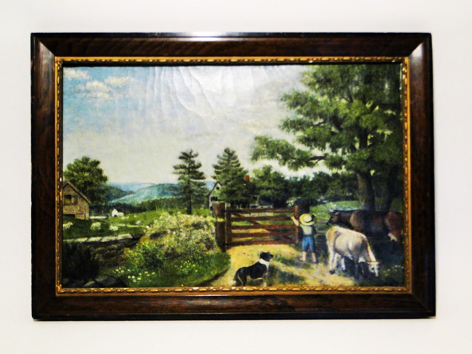 O/C PAINTING SIGNED J S COPE (1 of 2)