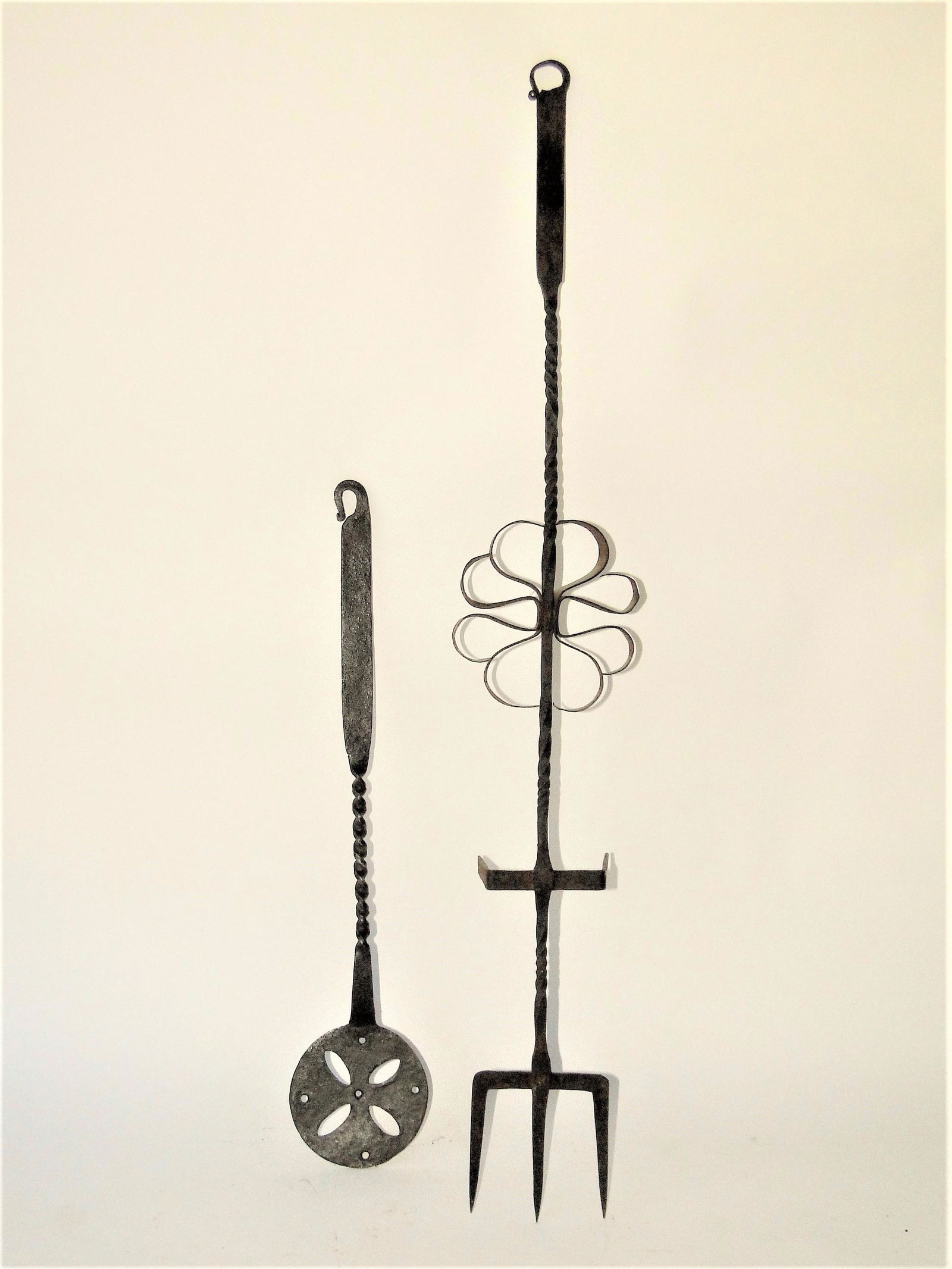 TWO 18TH C IRON UTENSILS (1 of 1)