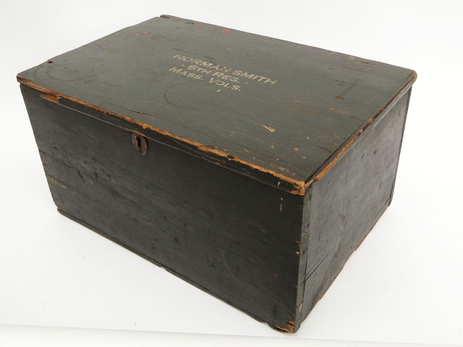 19TH C CIVIL WAR SOLDIERS BOX (1 of 6)