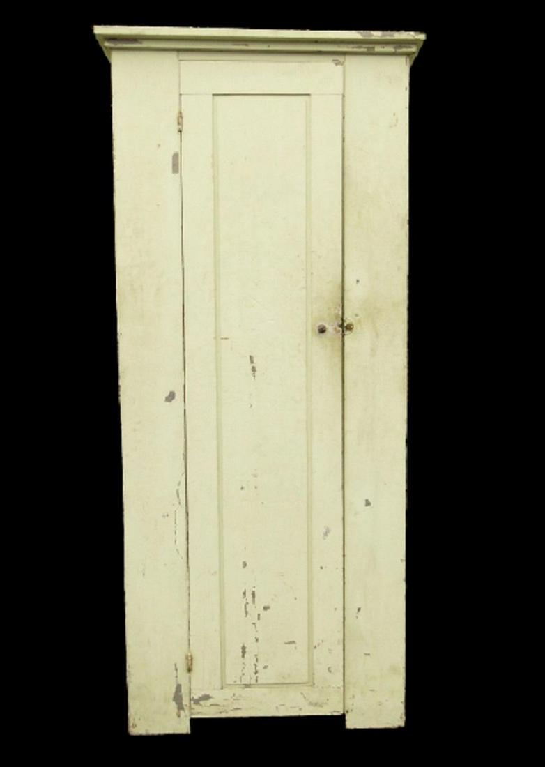 19TH CENTURY SINGLE DOOR CUPBOARD (1 of 6)