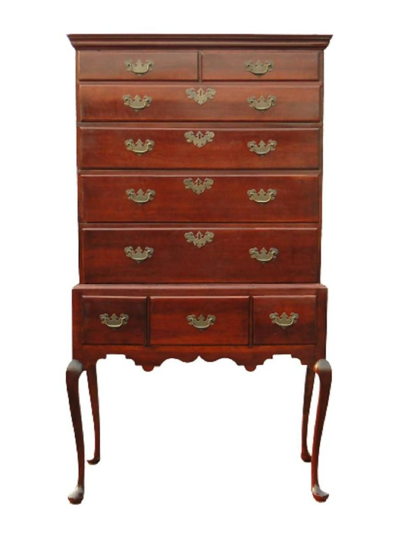 EARLY QUEEN ANNE DIMINUTIVE HIGHBOY (1 of 5)
