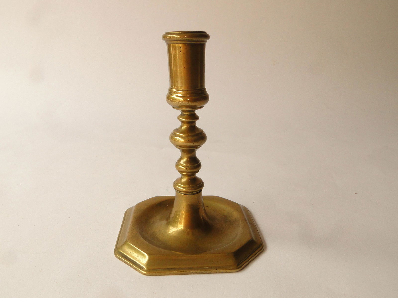 17TH C SPANISH CANDLESTICK (1 of 3)
