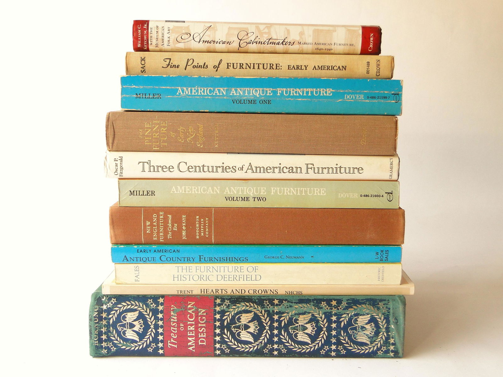 MISC. LOT OF GOOD ANTIQUE REFERENCE BOOKS (1 of 1)