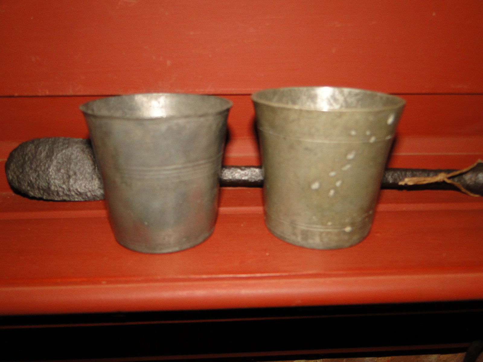 TWO PEWTER CUPS (1 of 1)