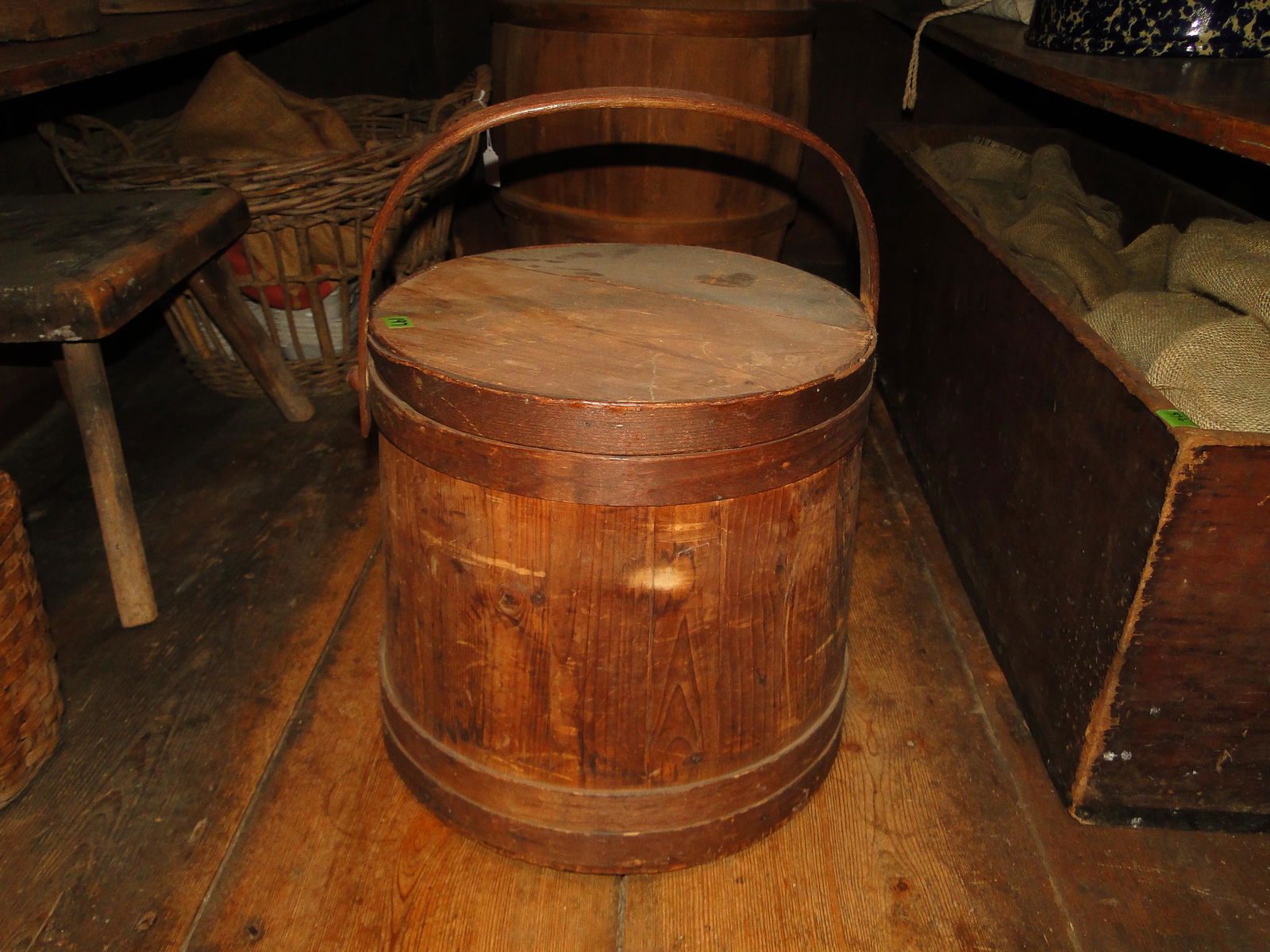 19TH C FIRKIN (1 of 2)