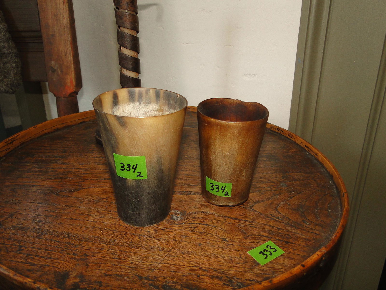 TWO HORN CUPS (1 of 1)