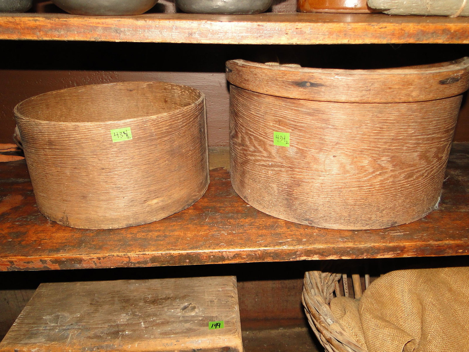 TWO CHEESE BOXES: TWO CHEESE BOXES, 11, 14