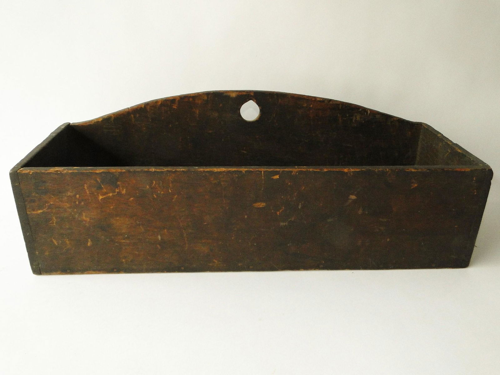 19TH C OPEN WALL BOX (1 of 3)