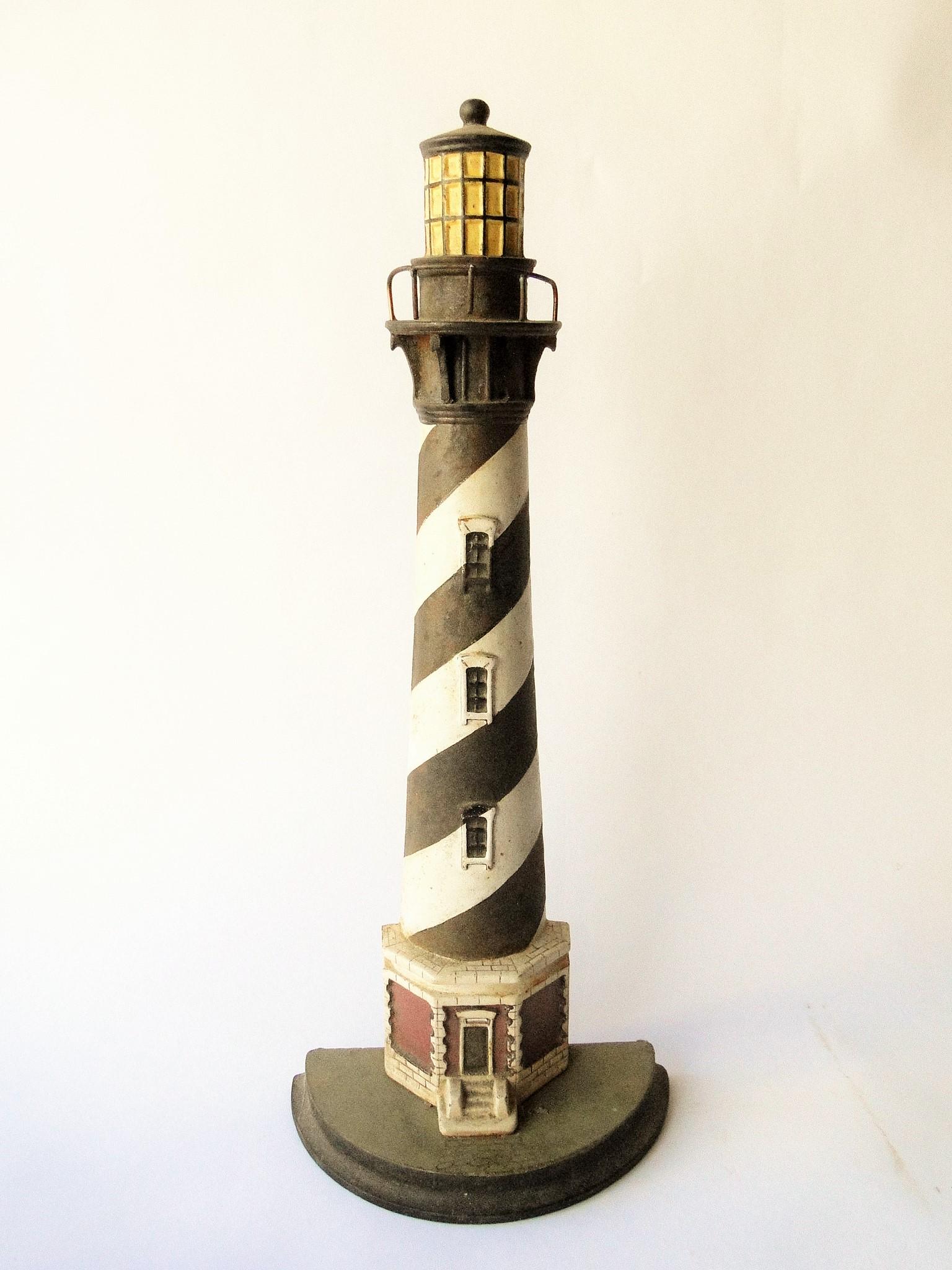 C. 1920-1940 CAPE HATTERAS LIGHTHOUSE DOORSTOP (1 of 2)