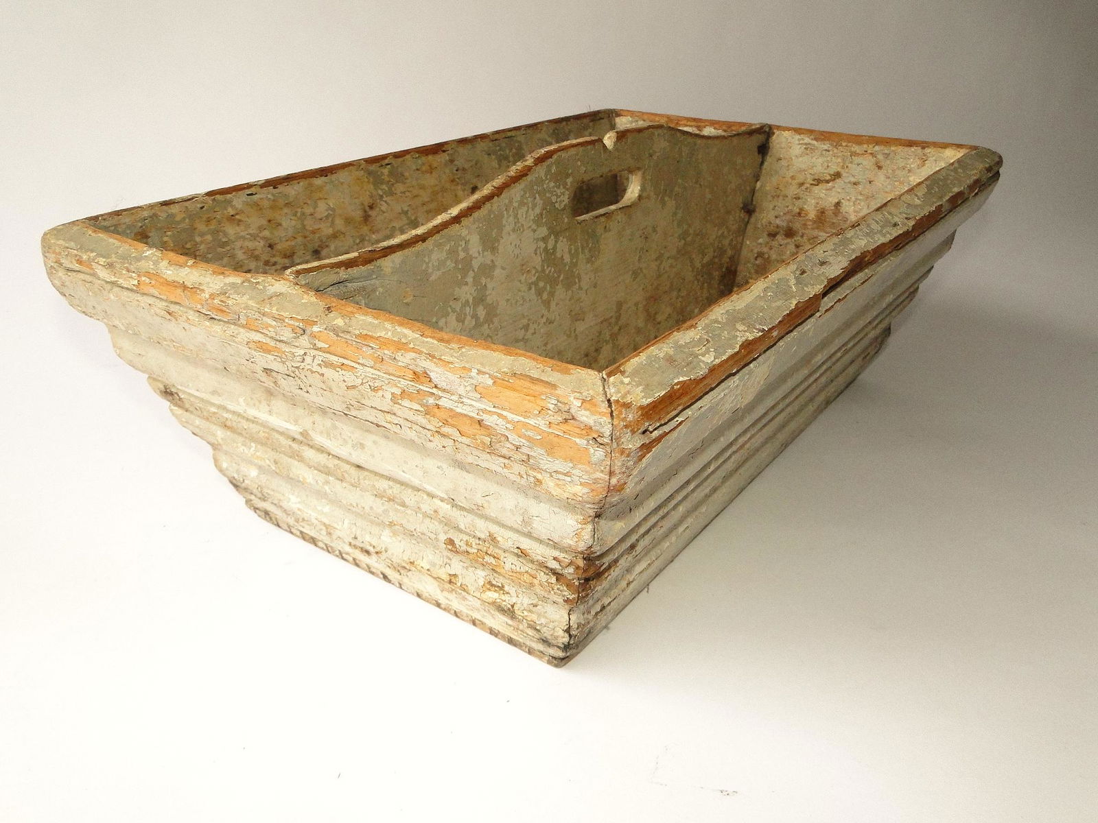 19TH C PAINTED UTENSIL CARRIER (1 of 3)