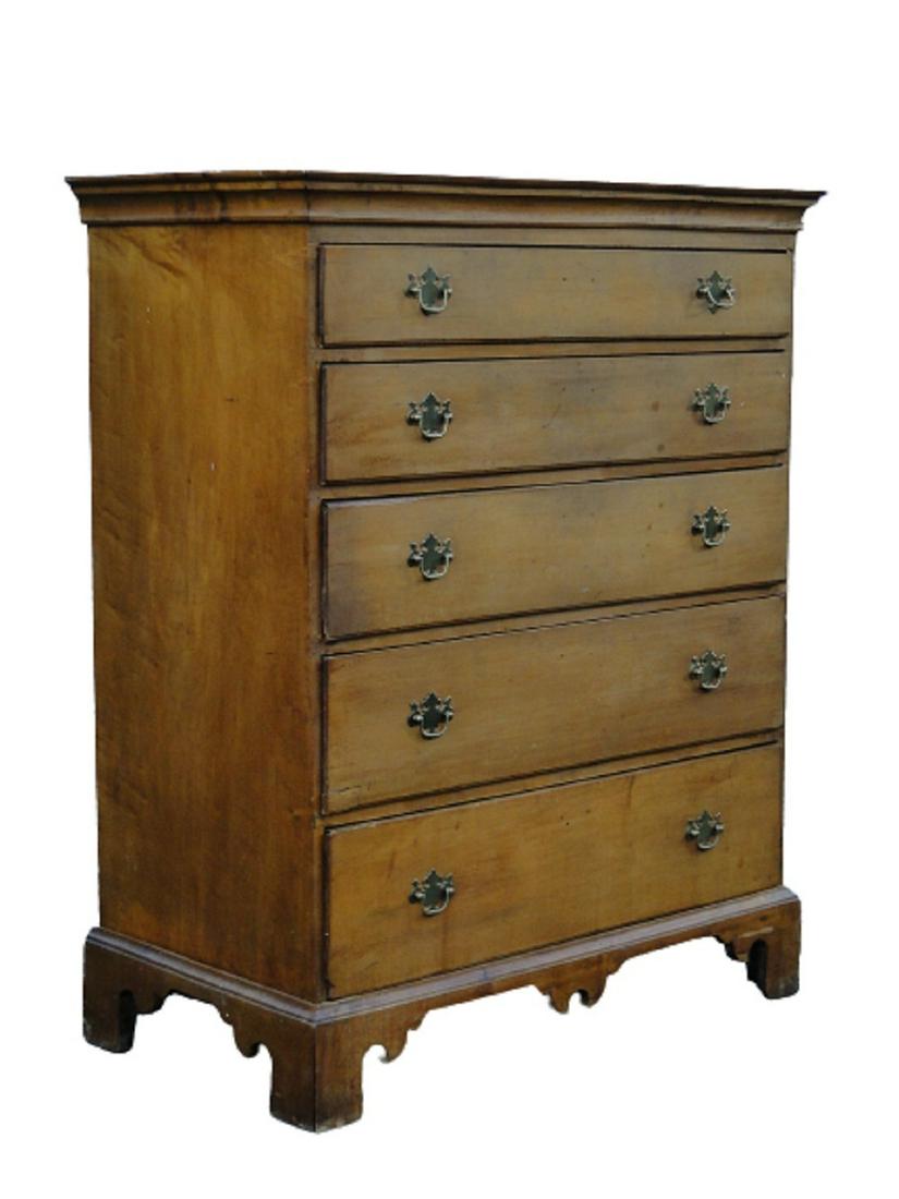 18TH CENTURY TALL CHEST (1 of 5)